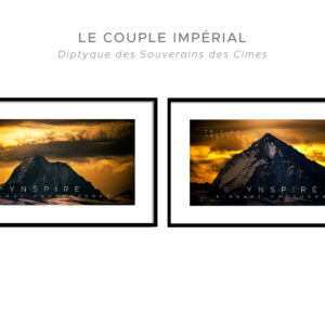 LES SOUVERAINS DES CIMES – Collection 2 Œuvres 90×60